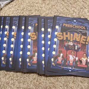 12 Preschool VBS Shine Activity Books & Stickers Ages 2-3 New